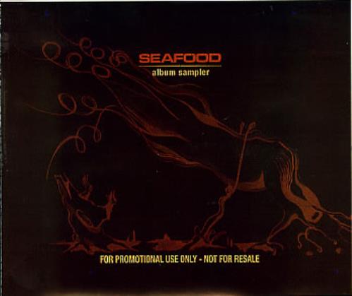 Seafood As The Cry Flows - Album Sampler CD-R acetate UK SEFCRAS298701