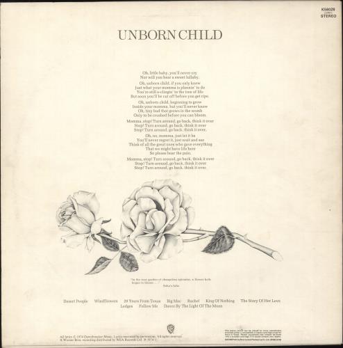 Seals & Crofts Unborn Child vinyl LP album (LP record) UK S&CLPUN510538