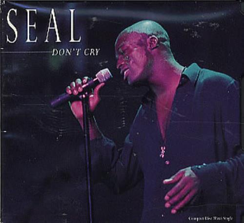 Seal Don't Cry CD single (CD5 / 5") US SEAC5DO63279