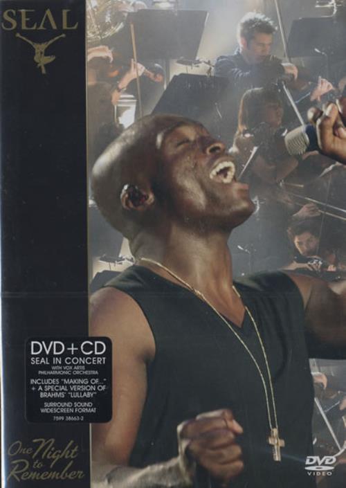 Seal One Night To Remember 2-disc CD/DVD set UK SEA2DON353441