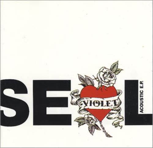 Seal Violet Acoustic EP CD single (CD5 / 5") UK SEAC5VI60023