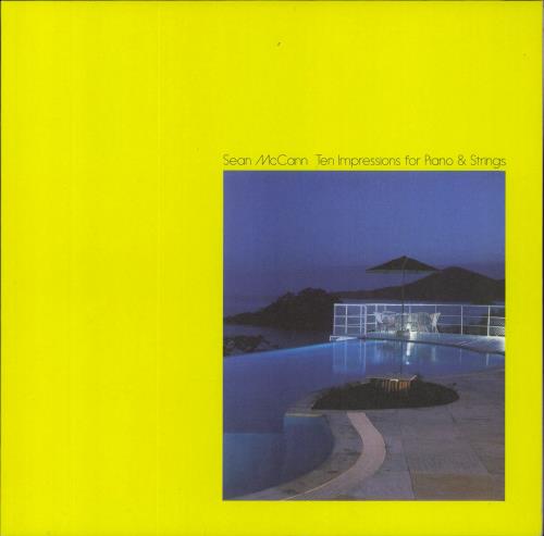 Sean McCann Ten Impressions for Piano & Strings vinyl LP album (LP record) UK 4EJLPTE808968