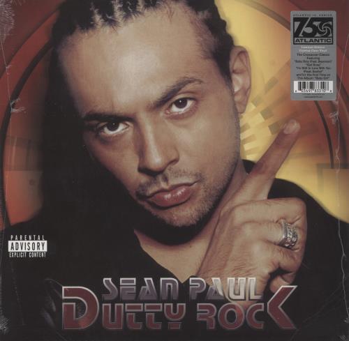 Sean Paul Dutty Rock - Clear Vinyl 2-LP vinyl record set (Double LP Album) US S/P2LDU854444