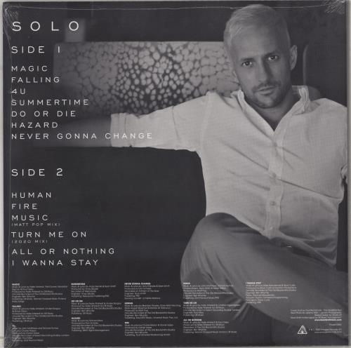 Sean Smith Solo - Clear vinyl - sealed vinyl LP album (LP record) UK 2QGLPSO766327