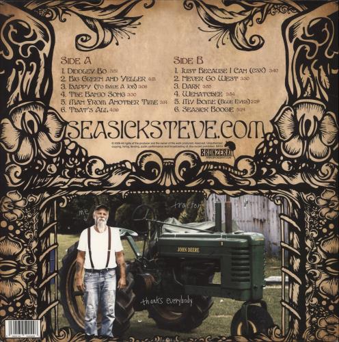 Seasick Steve Man From Another Time - EX vinyl LP album (LP record) UK SVKLPMA877395