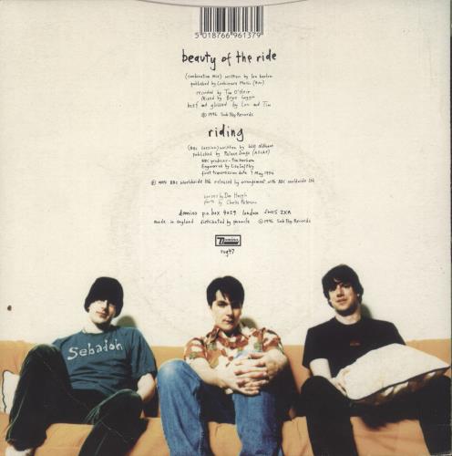 Sebadoh Beauty Of The Ride 7" vinyl single (7 inch record / 45) UK SDH07BE191972