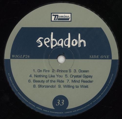 Sebadoh Harmacy vinyl LP album (LP record) UK SDHLPHA853099