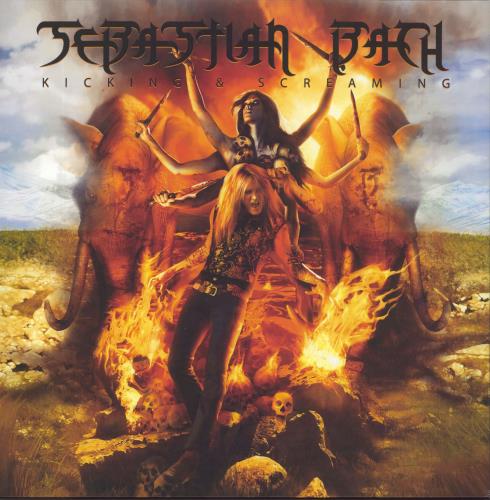 Sebastian Bach Kicking & Screaming - Red Vinyl vinyl LP album (LP record) UK NBHLPKI808246