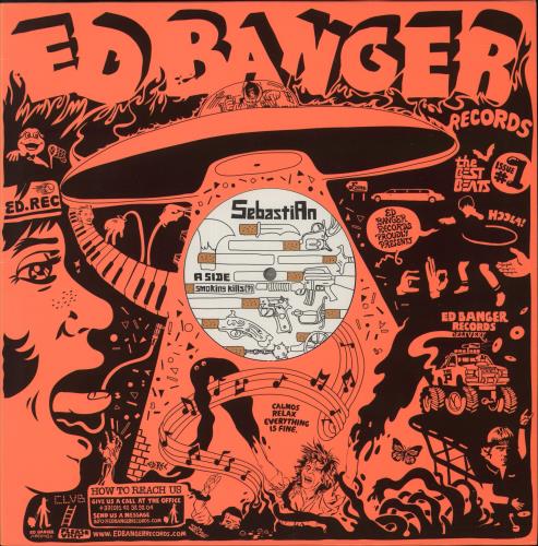 SebastiAn Smoking Kills (?) 12" vinyl single (12 inch record / Maxi-single) French 4FM12SM887034