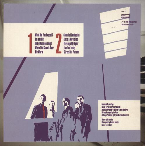 Secret Affair Behind Closed Doors - Hype Stickered vinyl LP album (LP record) UK AFFLPBE730949