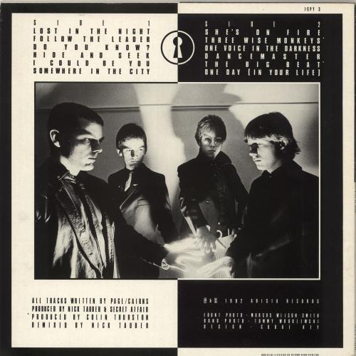 Secret Affair Business As Usual vinyl LP album (LP record) UK AFFLPBU206743