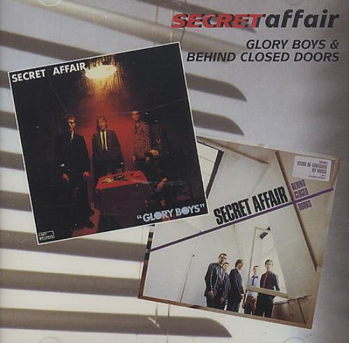 Secret Affair Glory Boys & Behind Closed Doors CD album (CDLP) UK AFFCDGL390423