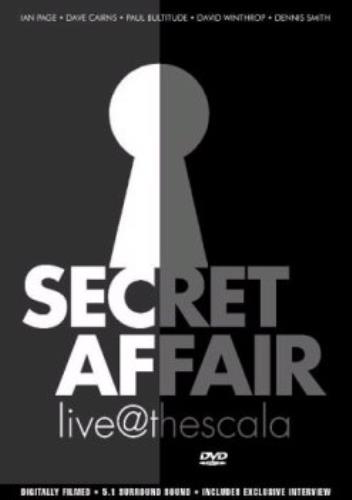 Secret Affair Live At The Scala DVD UK AFFDDLI318654