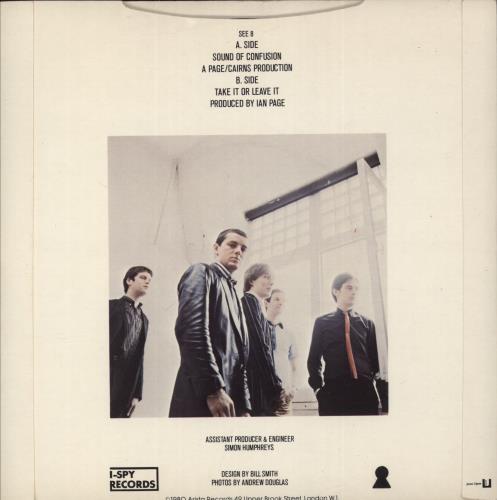 Secret Affair Sound Of Confusion - Solid 7" vinyl single (7 inch record / 45) UK AFF07SO599529