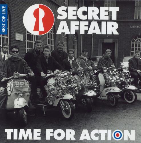 Secret Affair Time For Action - Best Of Live - Red Vinyl vinyl LP album (LP record) UK AFFLPTI831347