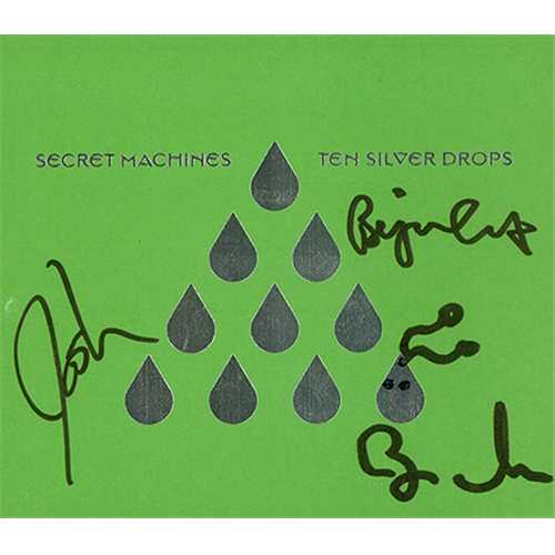 Secret Machines Ten Silver Drops - Autographed Slipcase memorabilia US SEMMMTE407473