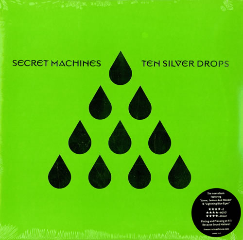 Secret Machines Ten Silver Drops - Sealed vinyl LP album (LP record) US SEMLPTE460129
