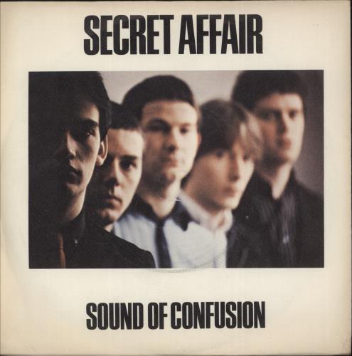 Secret Affair Sound Of Confusion Inj UK 7" vinyl single (7 inch