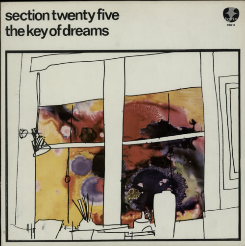 Section 25 The Key Of Dreams vinyl LP album (LP record) Belgian S25LPTH129541