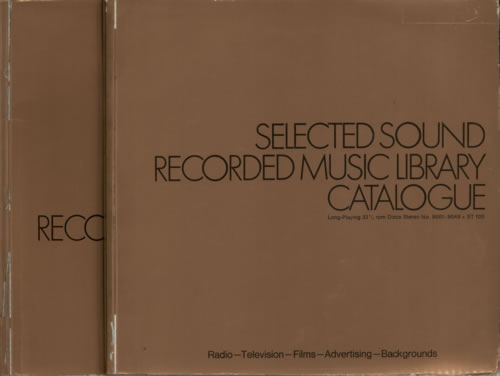 Selected Sound Library Collection Of 49 Library Records vinyl LP album (LP record) German WZ3LPCO613622