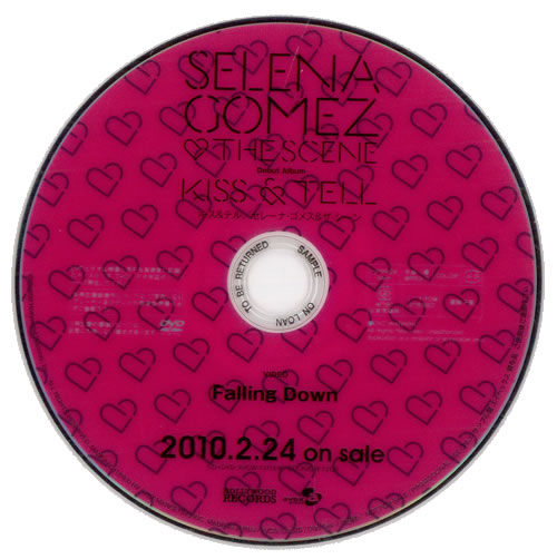 Selena Gomez Kiss & Tell 2 CD album set (Double CD) Japanese UEL2CKI509039
