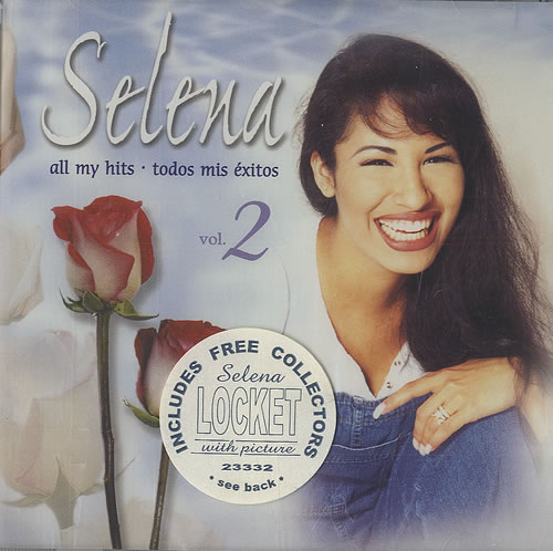 Selena All My Hits - Todos Mis Exitos Vol. 2 - Sealed CD album (CDLP) US SLNCDAL154118