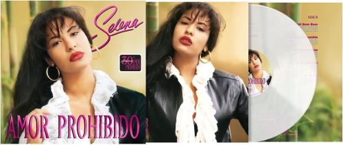 Selena Amor Prohibido - 30th Anniversary Transparent Clear Vinyl - Sealed vinyl LP album (LP record) US SLNLPAM877197