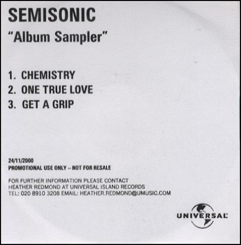 Semisonic Album Sampler - 3-tracks CD-R acetate UK ONCCRAL185864
