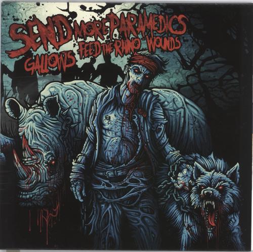 Send More Paramedics Unearthed/Possessed - Red Vinyl 10" vinyl single (10 inch record) UK XGN10UN702523