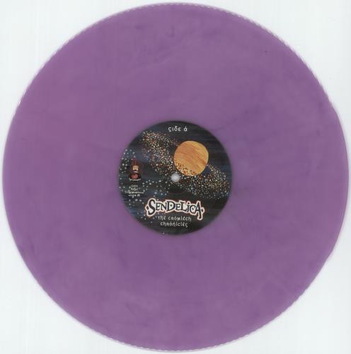 Sendelica The Cromlech Chronicles - Purple vinyl LP album (LP record) UK 26OLPTH875065
