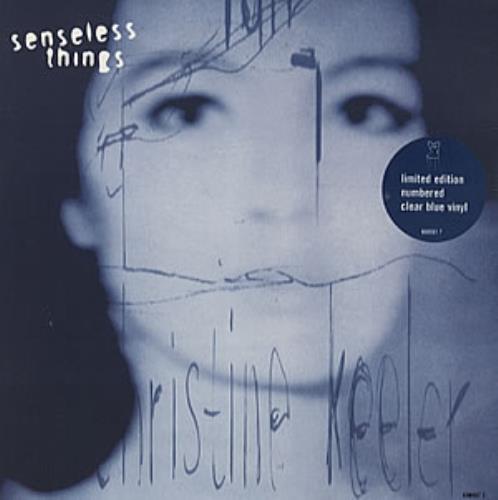 Senseless Things Christine Keeler - Blue Vinyl + Numbered 7" vinyl single (7 inch record / 45) UK SEN07CH248592