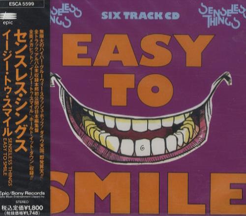 Senseless Things Easy To Smile CD album (CDLP) Japanese SENCDEA239049