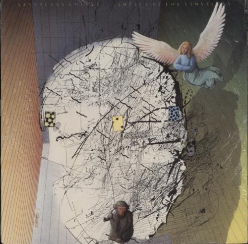 Senseless Things Empire Of The Senseless - Shrink vinyl LP album (LP record) UK SENLPEM861670