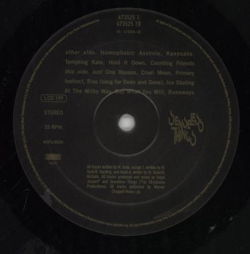 Senseless Things Empire Of The Senseless - Shrink vinyl LP album (LP record) UK SENLPEM861670