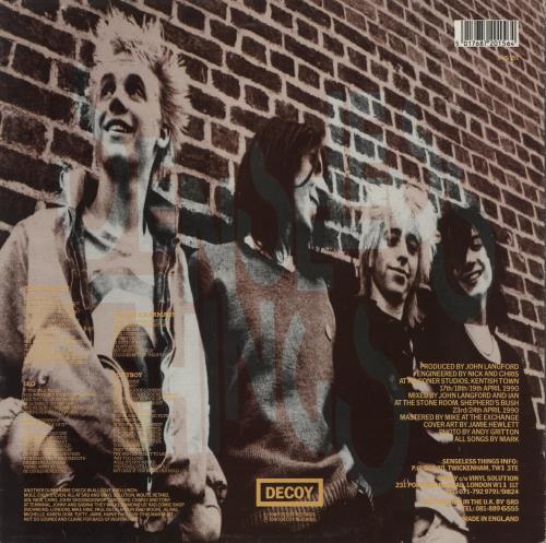 Senseless Things Is It Too Late? 12" vinyl single (12 inch record / Maxi-single) UK SEN12IS272497