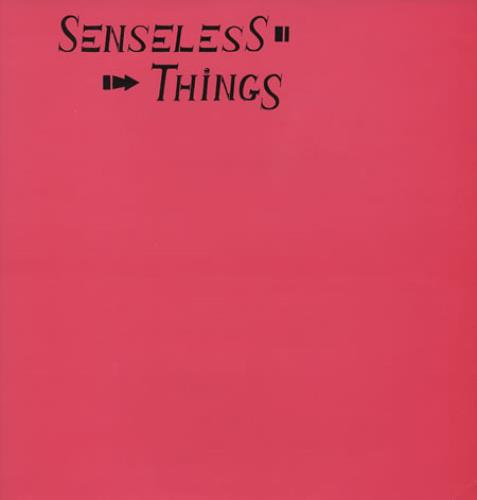 Senseless Things Up And Coming 12" vinyl single (12 inch record / Maxi-single) UK SEN12UP05825