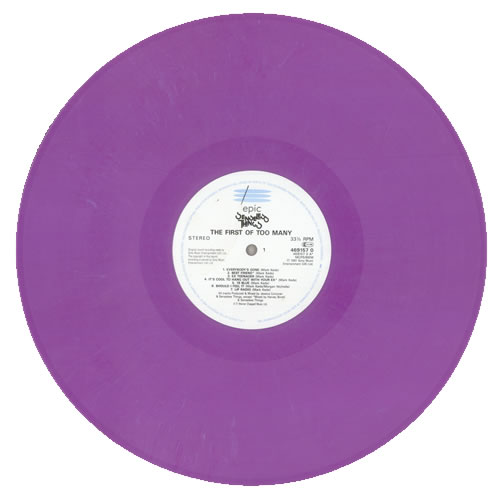 Senseless Things The First Of Too Many Purple Vinyl UK