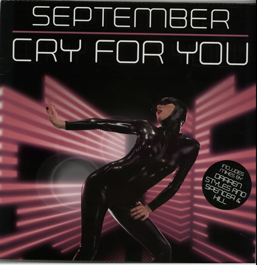 September (Pop) Cry For You 12" vinyl single (12 inch record / Maxi-single) UK XEQ12CR633688