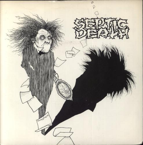 Septic Death Kichigai 7" vinyl single (7 inch record / 45) US 4QW07KI834994