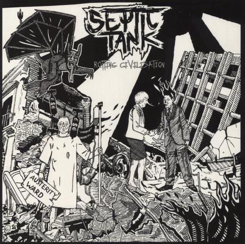 Septic Tank Rotting Civilisation - White Vinyl vinyl LP album (LP record) US 7E7LPRO837529