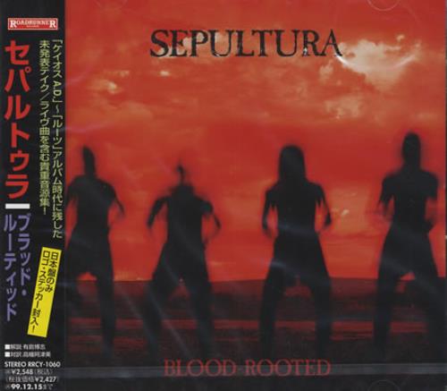 Sepultura Blood-rooted CD album (CDLP) Japanese SEPCDBL99047