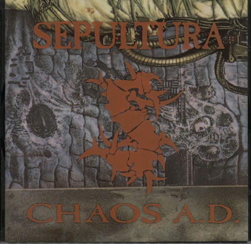 Sepultura Chaos A.D. - Custom Jewel Case CD album (CDLP) UK SEPCDCH86924