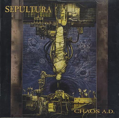 Sepultura Chaos A.D. CD album (CDLP) UK SEPCDCH369040