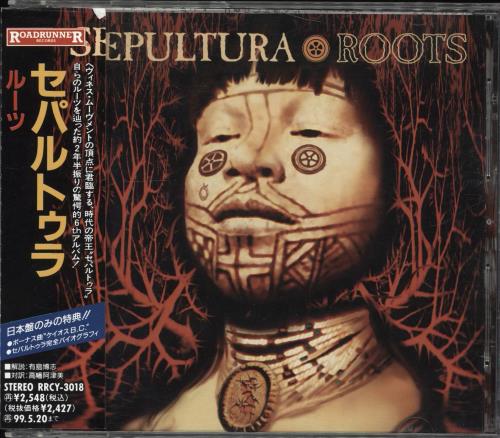 Sepultura Roots CD album (CDLP) Japanese SEPCDRO712764