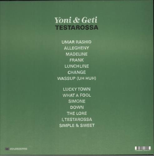 Serengeti Testarossa - Bone Vinyl vinyl LP album (LP record) US 4JTLPTE784164