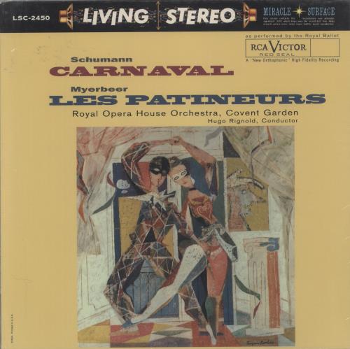 Sergei Prokofiev Carnaval, Les Patineurs - 180gm vinyl LP album (LP record) US PJ3LPCA881177