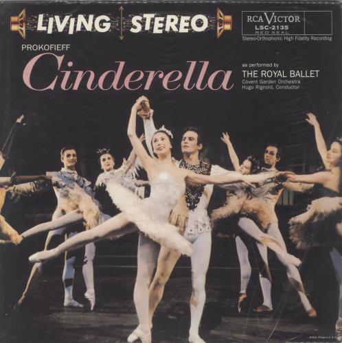 Sergei Prokofiev Cinderella - 180gm vinyl LP album (LP record) US PJ3LPCI881176