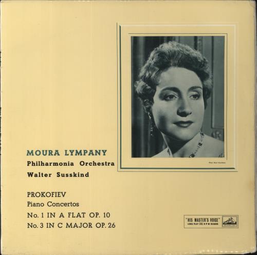 Sergei Prokofiev Prokofiev: Piano Concertos No. 1 In D Flat Major, Op. 10, No. 3 In C Minor, Op. 26 vinyl LP album (LP record) UK PJ3LPPR861804