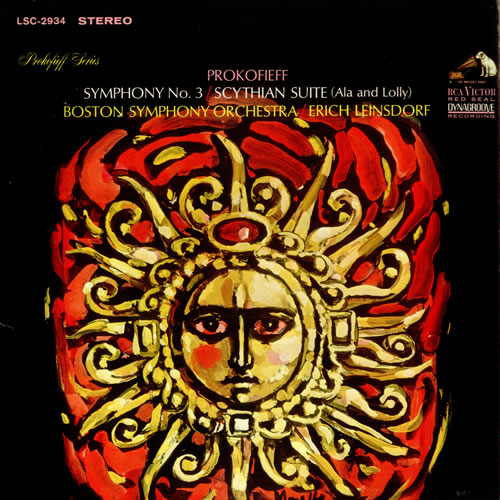 Sergei Prokofiev Symphony No. 3 / Scythian Suite vinyl LP album (LP record) US PJ3LPSY540489