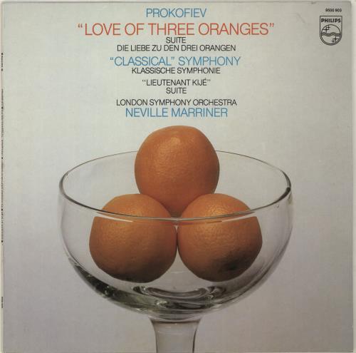 Sergei Prokofiev The Love Of Three Oranges / Lieutenant Kij� / "Classical" Symphony vinyl LP album (LP record) Dutch PJ3LPTH703385
